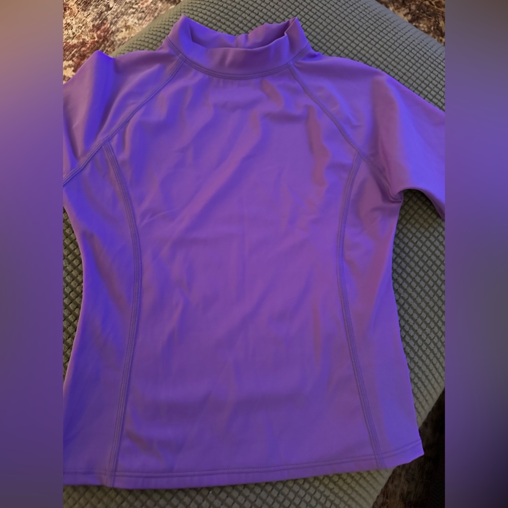 Lands’ End Short Sleeved Swim Shirt